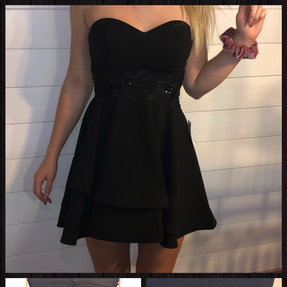 Great New Year's Eve black cocktail dress - NWT!
